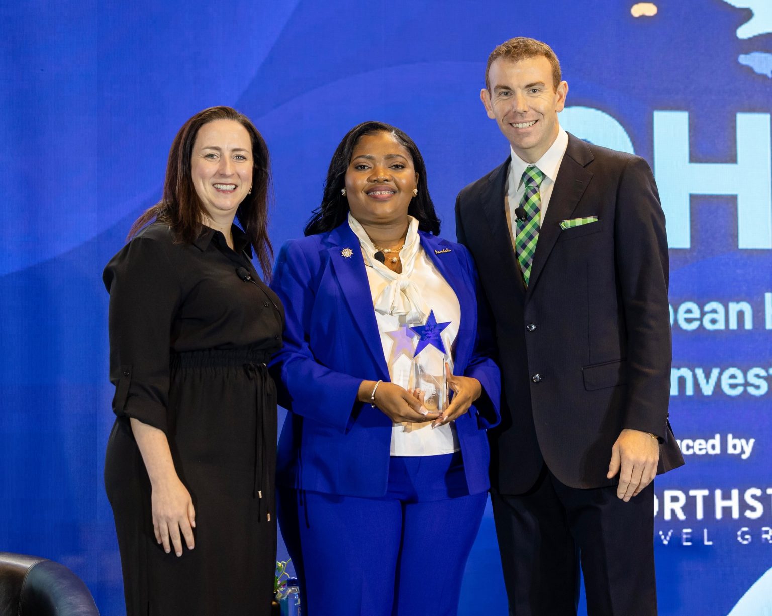 Rising Star Award – Caribbean presented to Julianna Musgrove at CHRIS